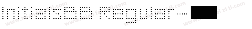 InitialsBB Regular字体转换